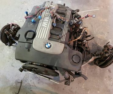 ключ bmw: Дизельный мотор BMW 3 л, Б/у, Оригинал, Германия