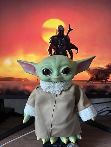 малыш йода: Фигурка/кукла «Малыш Йода» (Грогу) из Star Wars - Высота: 28 см, - — 1