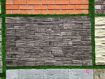 Dekorativ divar panelləri – daş/taxta teksturası - Material: yüngül