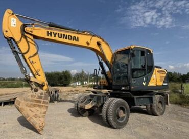 купить трактор бу недорого: Экскаватор, Hyundai, 2019 г., Дөңгөлөктүү