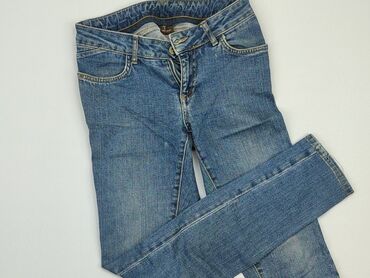 jeansowe rozkloszowane spódniczka: Jeans, L (EU 40), condition - Good