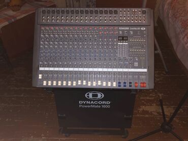 Mikşerlər: Dynacord PowerMate 1600 Səs gücləndirici və 2 Ədəd Kalonka 1600 dük — 2