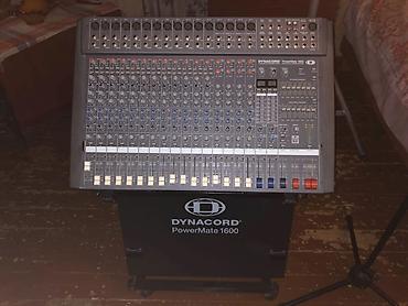 ses mixeri: Dynacord PowerMate 1600 səhnə/konsert səs sistemi komplekti - Mikser — 3