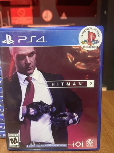 oyunlar oyun kolu: PlayStation 4 üçün Hitman 2 oyunu. Bu oyun, gizli əməliyyatlar və