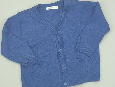 lniany kombinezon hm: Cardigan, 9-12 months, condition - Very good