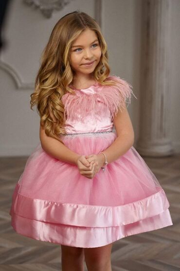 Haljine: Predivne haljinice saten, til, perje, šljokice, za princezice od — 8