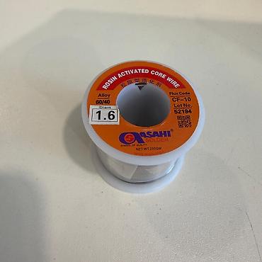 pres aparati: ASAHI Qalay Çeşidləri (Orijinal) — Elektronika təmiri və lehimləmə — 1