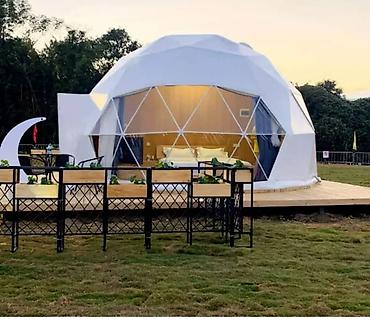 Палатки: Продаю геодезические купольные палатки для глэмпинга илитак — 8