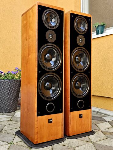 Zvučnici i stereo sistemi: Canton Ergo SC-L – podnostojeće Hi‑Fi zvučne kutije - Tip: 3‑tronski — 10