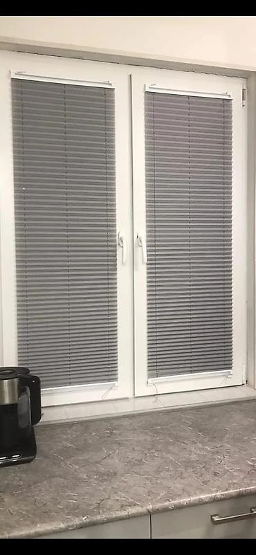 Plisse və jalüz pərdələr – plastik/alüminium pəncərə və balkon — 4