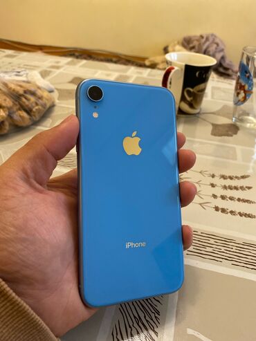 IPhone Xr, Б/у, 64 ГБ, Синий, 85 %