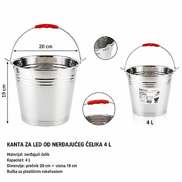 KMT Kanta 5403413 Opis: Praktična višenamenska kanta pogodna za