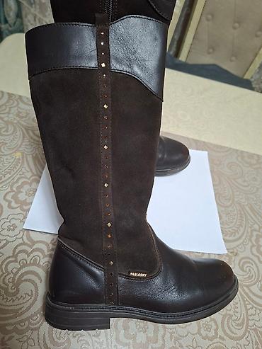 Детская обувь: Балетки и сапоги для девочки 1) Темно-синие балетки H&M - — 6