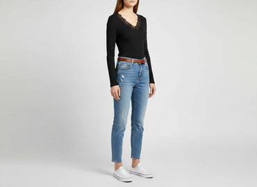 massimo dutti bluzka z długim rękawem: Sinsay, Women's blouse, size M