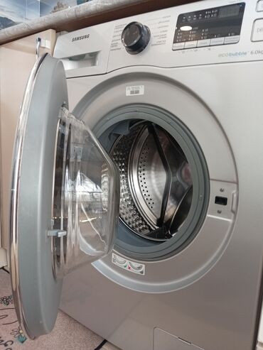 Paltaryuyan maşınlar: Paltaryuyan maşın Samsung, 6 kq, Avtomat, Qurutmasız — 8