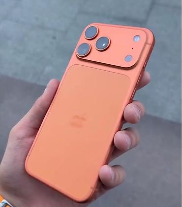 ipod 2: IPhone 17 Pro, Б/у, 256 ГБ, Оранжевый, Коробка, 93 % — 1