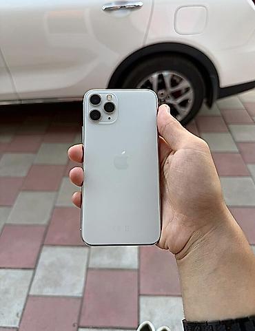 IPhone 11 Pro, 256 GB, White Titanium, Face ID lalafo.az -da IPhone 11 Pro, 256 GB, White Titanium, Face ID