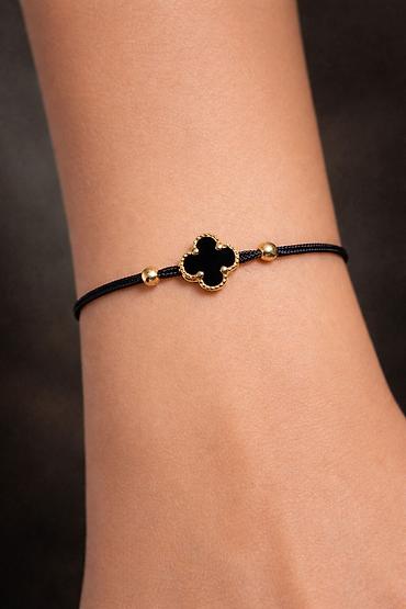 van cleef: Dəstə daxildir: Sırğa, Bilərzik, Sarı qızıl, 585 Əyar, 4 g — 3