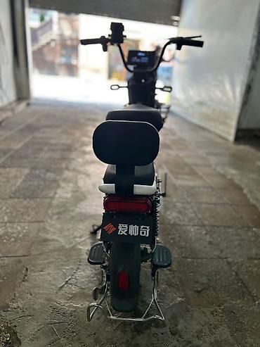 Elektrik velosipedlər: Elektrikli şəhər velosipedi/skuteri - Kompakt, iki oturacaqlı dizayn — 9