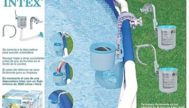 Bazeni i oprema: Skimer za ciscenje povrsinske necistoce bazena, INTEX, novo 3190 din — 4