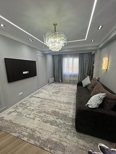 посредник: 2 комнаты, 62 м², Городская больница №4 (ул. Айни) Элитка, 8 этаж, Дизайнерский ремонт — 1