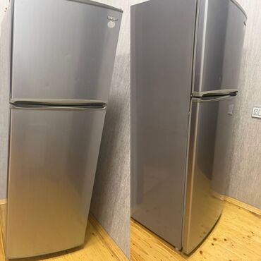 Soyuducular: İşlənmiş 2 qapılı Samsung Soyuducu Satılır, rəng - Boz