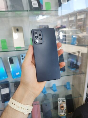 Mətbəx texnikası: Samsung Galaxy A52, rəng - Qara, Barmaq izi