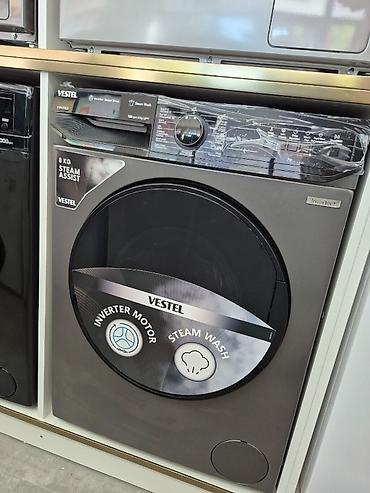 Paltaryuyan maşın Vestel, 8 kq, Yeni, Avtomat, Qurutmasız, Kredit var, Ünvandan götürmə, Pulsuz çatdırılma, Ödənişli çatdırılma