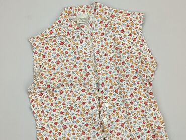 bluzki szyfonowa w kwiaty: Bluzka Damska, S, stan - Idealny