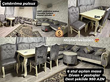 mursel qonaq: Yeni, Divan, Masa və oturacaqlar — 1
