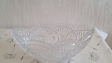 Digər dəstlər və servizlər: Kəpək naxışlı kəsmə şüşə dəst Tom xrustal - Material: qalın kəsmə — 1