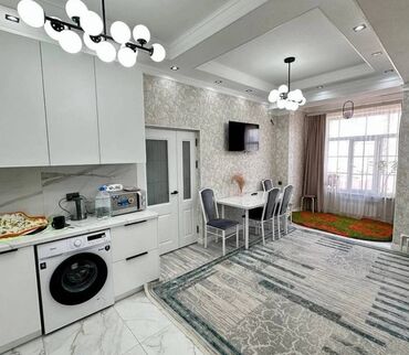 совхоз фрунзе: 2 комнаты, 44 м², Элитка, 6 этаж, Евроремонт