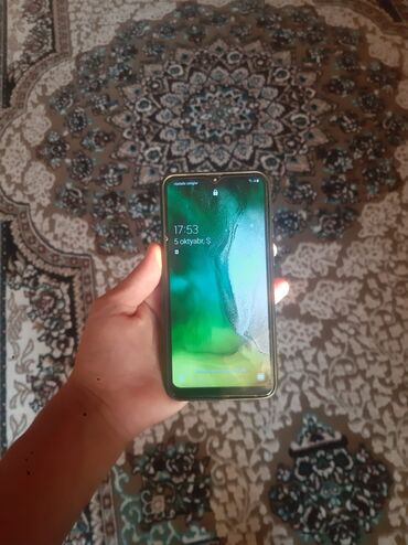 Samsung: Samsung Galaxy A10, 32 GB, rəng - Göy, Barmaq izi