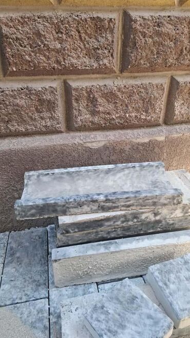 Брусчатка ромашка: Брусчатка ромашка, цвет - Бежевый, Сары-Таш, Для лестниц, Прессованная, Новый — 26