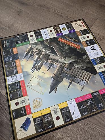монополие: Настольная игра Монополия Гарри поттер б/у но состояние хорошее — 3