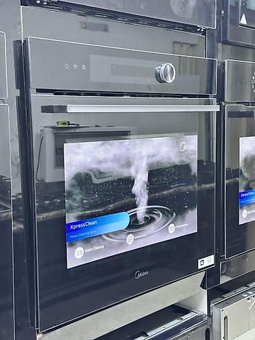 Встраиваемый электрический духовой шкаф Midea XpressClean. Ключевые