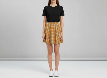 czarne spódniczka shein: Shein, Women`s skirt, size S
