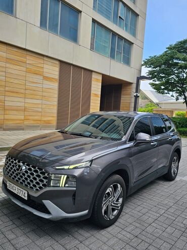 самая дорогая машина в кыргызстане 2023: Hyundai Santa Fe: 2021 г., 2.2 л, Автомат, Дизель, Кроссовер