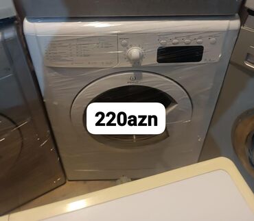 Paltaryuyan maşınlar: Paltaryuyan maşın Indesit, 7 kq, İşlənmiş, Avtomat, Qurutma var, Ünvandan götürmə, Ödənişli çatdırılma