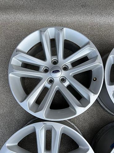 Диски: Литые Диски R 18 Комплект, отверстий - 5, Б/у — 6