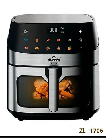Аэрогрили: Аэрогриль Uakeen ZL-1706 🔥 💥• СЕНСОР • ОКНА • МИНИМУМ МАСЛА 💰 Цена — 3