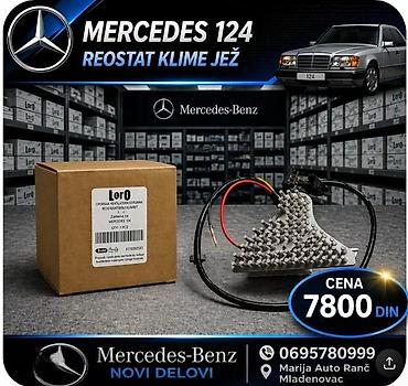 Car Heating, Cooling & Ventilation: MERCEDES 124 REOSTAT KLIME JEZ | Reostat klime i grejanja mercedes at lalafo.rs — 4 Car Heating, Cooling & Ventilation: MERCEDES 124 REOSTAT KLIME JEZ | Reostat klime i grejanja mercedes — 4