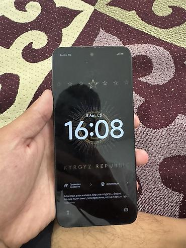 обычные часы: Redmi, Redmi 13, Б/у, 256 ГБ, цвет - Черный, 1 SIM — 2