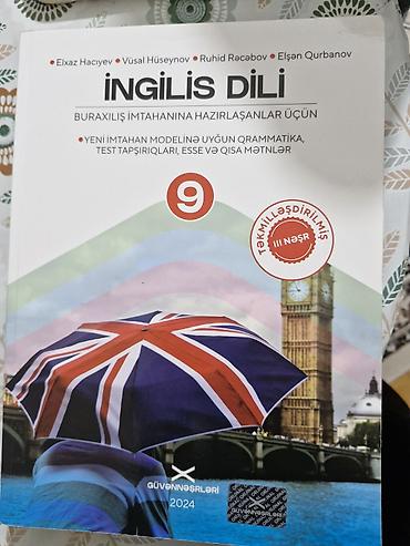 Kitablar və jurnallar: İngilis dili 9-cu sinif, 2024 il — 1