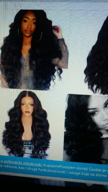 Perike i klipse: Poluprirodne Kanekalon Perike ‼Peru se Peglaju i Uvijaju‼ NOVO — 14