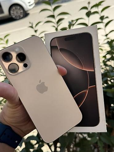 IPhone 16 Pro Max, 512 GB, Qızılı, Face ID lalafo.az -da IPhone 16 Pro Max, 512 GB, Qızılı, Face ID