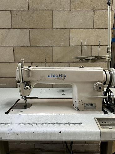 vifi ötürücü: Sənaye tikiş maşını – Juki DDL-5550 (düz tikiş) Məhsul təsviri: - — 3