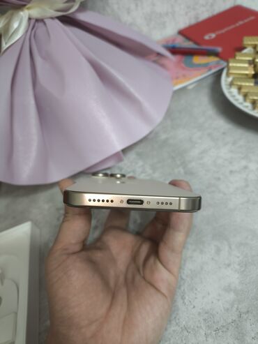 Apple iPhone: IPhone 16 Pro Max, Б/у, 256 ГБ, Desert Titanium, Коробка, 94 % — 7