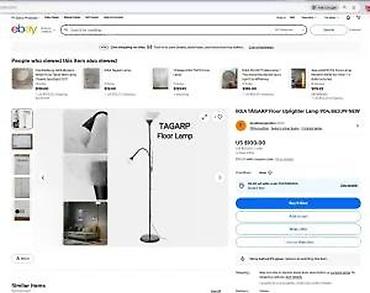 Rasveta: Podna lampa IKEA TÅGARP sa dodatnim fleksibilnim čitačem - Tip: podna — 12