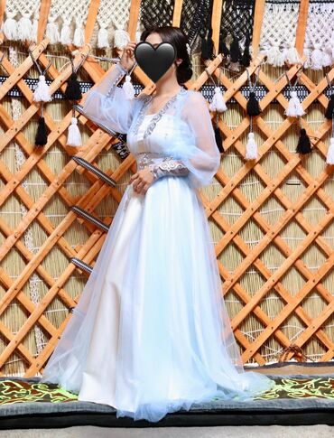 Свадебные платья: Платье на кыз узатуу‼️
Можно платье без накидки носить